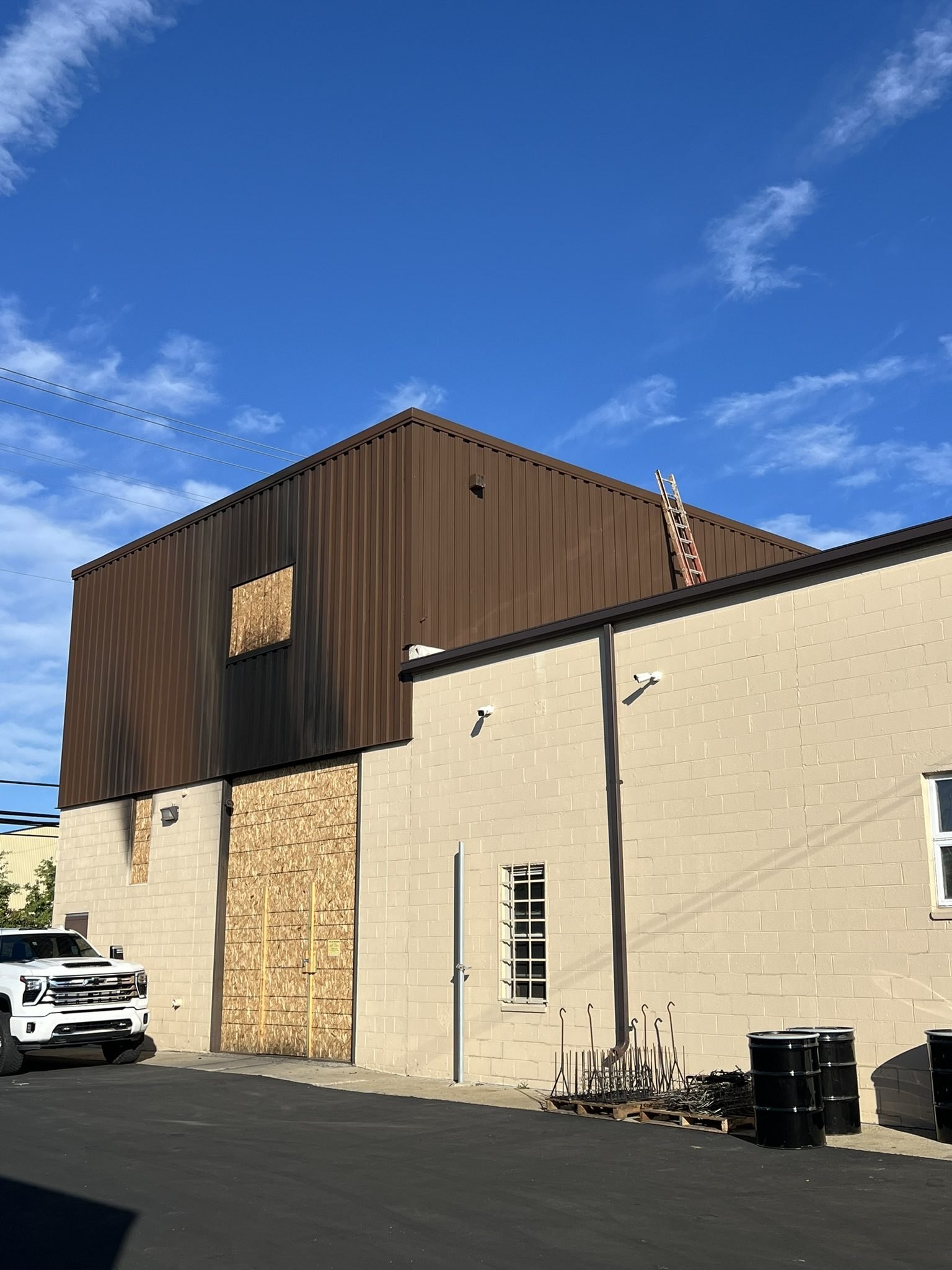 Board-Up and Roof Access - DriForce Property Restoration, Southeast Michigan