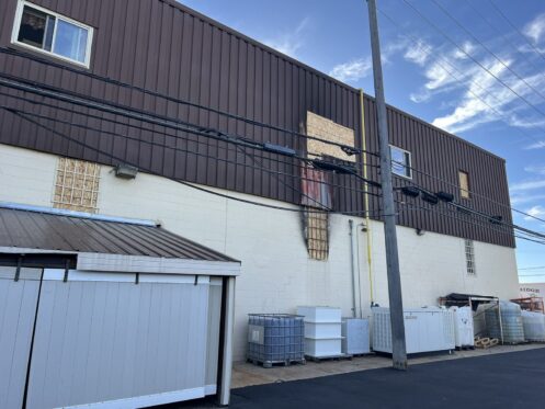 Boarded Exterior, Secondary Elevation - DriForce Property Restoration, Southeast Michigan