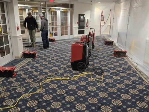 Church of the Redeemer — Commercial Drying Setup - DriForce Property Restoration, Church of the Redeemer