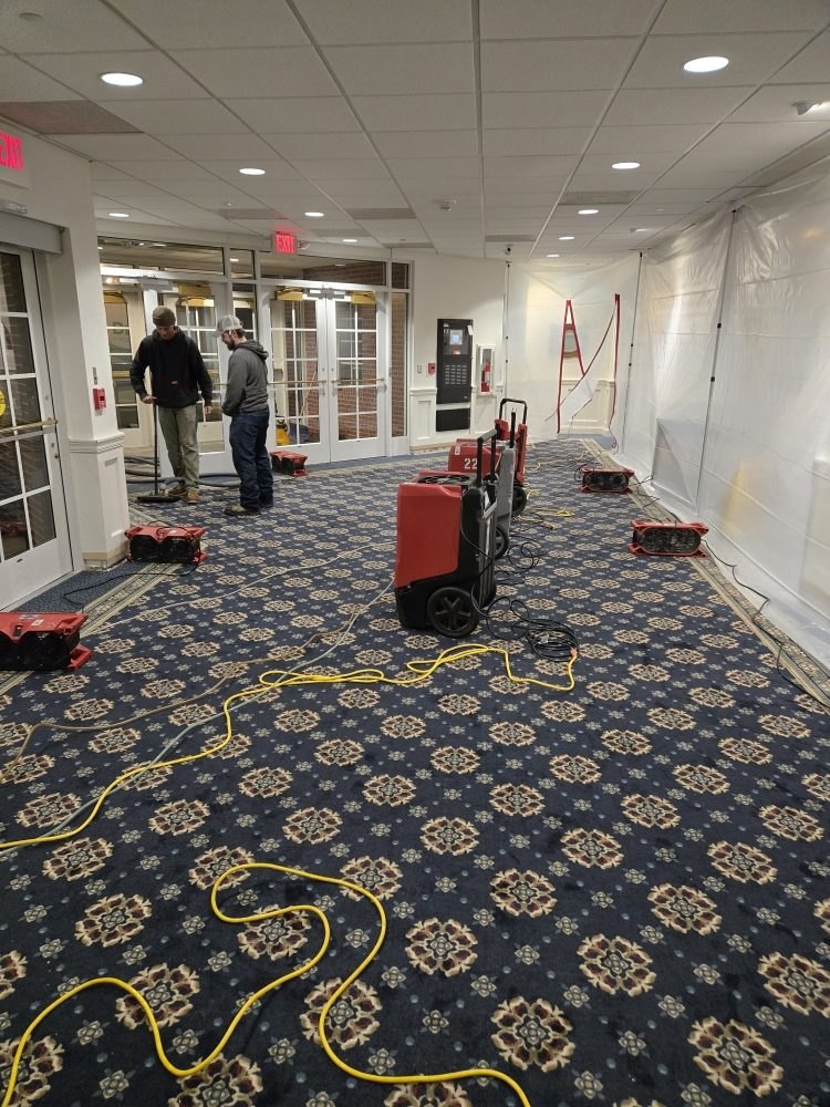 Church of the Redeemer — Commercial Drying Setup - DriForce Property Restoration, Church of the Redeemer
