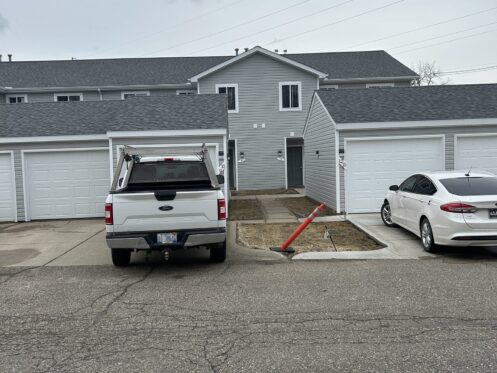 Crew On Site at the Affected Units - DriForce Property Restoration, Southeast Michigan