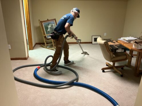 Hot-Water Extraction — Carpet Water Loss Recovery - DriForce Property Restoration, Utica, MI