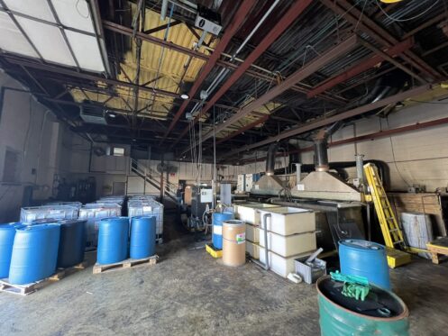 Industrial Fire Loss — Exterior Fire Origin - DriForce Property Restoration, Southeast Michigan