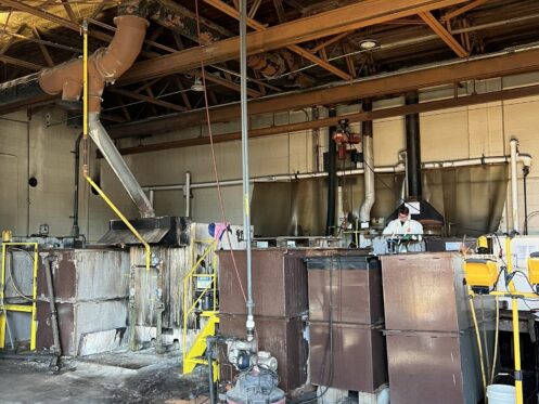 Industrial Fire Loss — Processing Zone - DriForce Property Restoration, Southeast Michigan