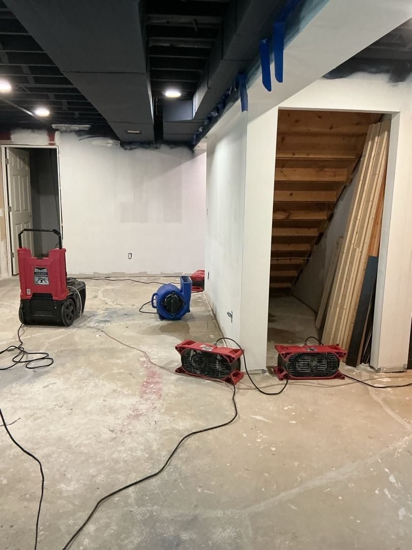Structural Drying After Water Damage - DriForce Property Restoration, Berkley, MI