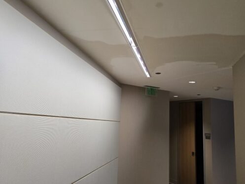 Structural Drying: Commercial Corridor Mitigation - DriForce Property Restoration, Metro Detroit
